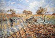 Camille Pissarro Hoar frost USA oil painting artist